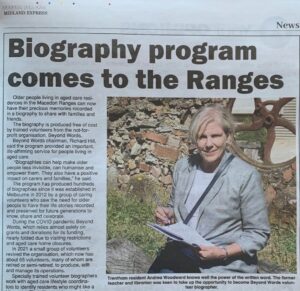 Read more about the article Beyond Words expands to the Macedon Ranges & Hepburn Shire